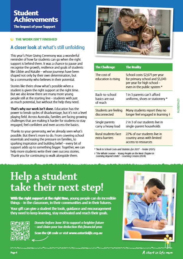 Page 4 of Brighter Futures, June 2025