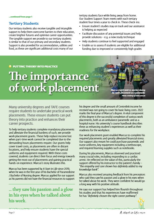Page 2 of Brighter Futures, Summer 2022