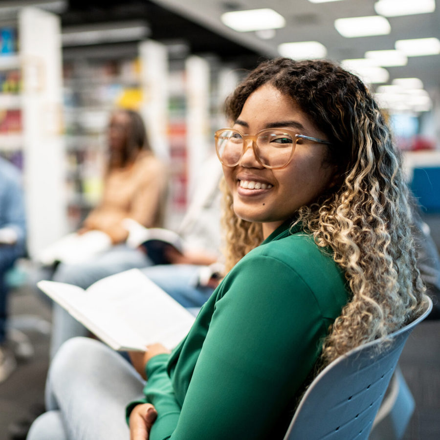 A student growing in confidence with support from A Start in Life