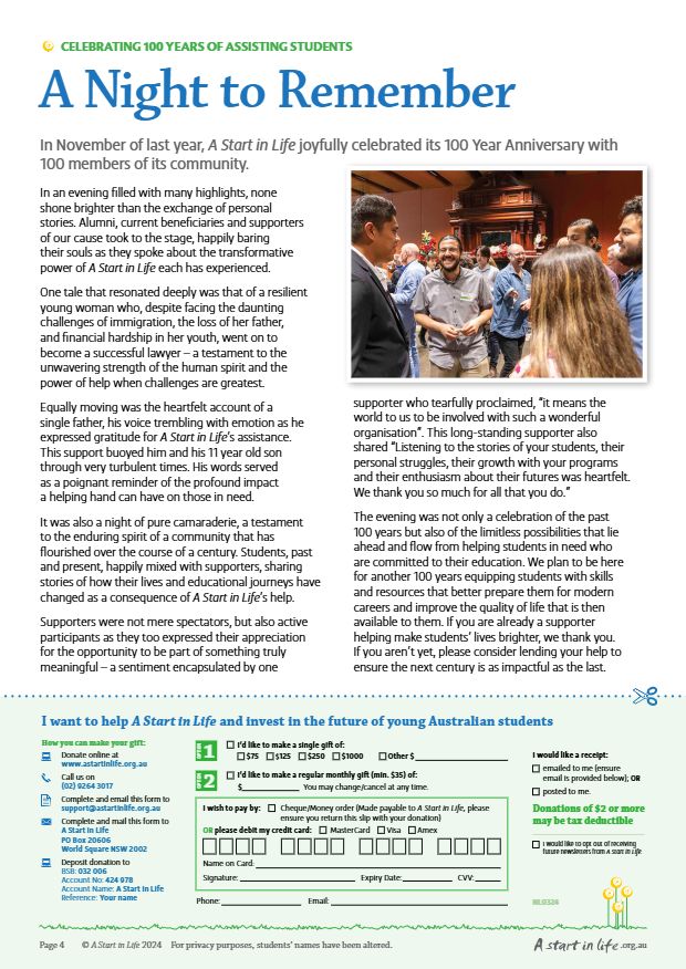 Page 4 of Brighter Futures, March 2024